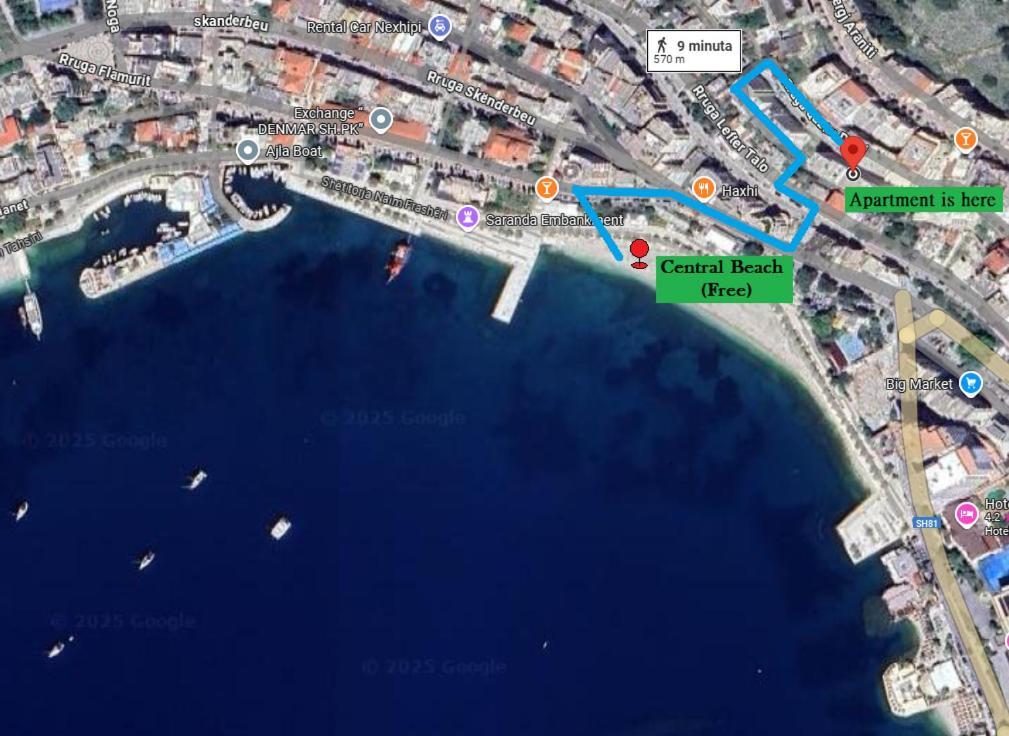 Your Comfy Apartment Sarandë 外观 照片